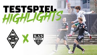 Highlights Borussia  KAS Eupen  FohlenHighlights [upl. by Nnylrebma]