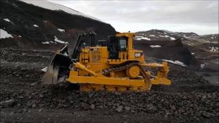 Caterpillar Dozer D10T2 70 tonnes of sheer pushing and ripping force [upl. by Nhguavad]