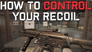 GUIDE HOW TO CONTROL YOUR RECOIL in PUBG [upl. by Esnahc]