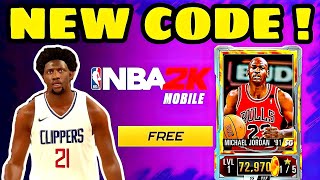 nba 2K mobile redeem codes 😱 Free Joel Embiid 😱 June Codes are awesome 🤩 [upl. by Arch458]