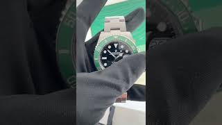 Rolex Submariner Date 41 mm Black Ceramic Bezel New “Kermit” [upl. by Hcib744]