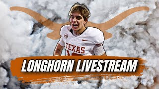 Longhorn Livestream  3 Texas def 20 Texas AampM 177  Quinn Ewers Performance  Georgia Awaits [upl. by Corell]