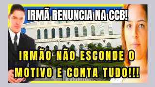 CCB🏛️ RENUNCIA  TRAUMA E ENGANAÇÃO🏛️🫢😳🤔 [upl. by Alfonso35]