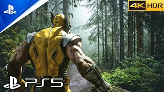 MARVEL WOLVERINE GAMEPLAY PS5  PART 2 [upl. by Esilec339]