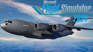 Miltech C17 Globemaster III  OverviewStartup  MSFS 2024 [upl. by Laddie]