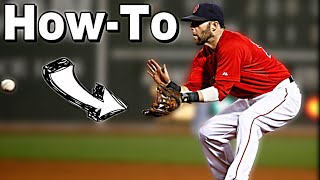 Dustin Pedroia Baseball Glove BreakIn [upl. by Kirven990]