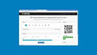 Howto Run QR Code Generator by AsposeBarCode for Java Using Maven [upl. by Bamford]