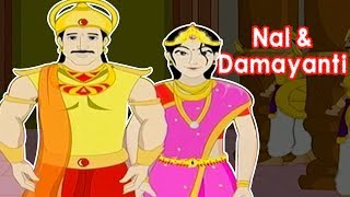 Nal And Damayanti Story  Mahabharata  Animated Stories For Children  Part 2  Masti Ki Paathshala [upl. by Chamkis]