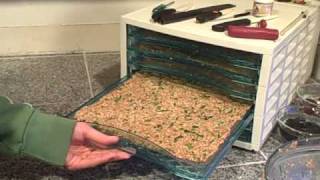 Making Mineral Rich Raw Food Crackers in the Dehydrator [upl. by Glover]