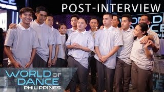 World Of Dance Philippines The Exporters  PostInterview [upl. by Ilsa44]