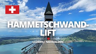 HÖCHSTER FreiluftAufzug Europas  HammetschwandLift  Switzerland Travel Ep 1 [upl. by Rehpotirhc]