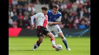 quotSouthampton vs Everton Highlights Thrilling Win  Premier League Recapquot [upl. by Bocyaj]