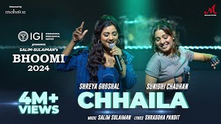 Chhaila ｜ Shreya Ghoshal x Sunidhi Chauhan ｜ Salim Sulaiman ｜ Shraddha Pandit ｜ Bhoomi 2024 [upl. by Einnov486]