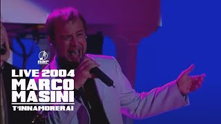 Marco Masini  TInnamorerai Official video Live 2004 [upl. by Bertila]