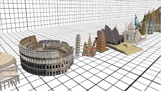 Architecture Size Comparison 3D [upl. by Layne]