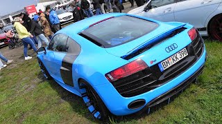 Audi R8 V10  Season Opening 2024  Motorworld Böblingen [upl. by Cantu]