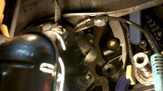 Mini Cooper S  R53 Timing Chain Tensioner Install [upl. by Egiarc]