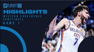 OKC Thunder vs Dallas Mavericks  Game 1 Highlights  NBA Playoffs  May 7 2024 [upl. by Coffee695]