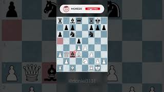 NimzoIndian Defense Spielmann Variation chess shorts [upl. by Nitin]