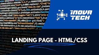 LANDING PAGE EM HTML E CSS [upl. by Abihsat]
