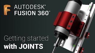 How to connect 3d components  Fusion 360 Tutorial  Joint Basics [upl. by Ahsatel]