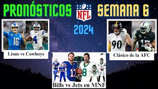 Pronósticos y Análisis NFL Semana 6 2024 [upl. by Kera]