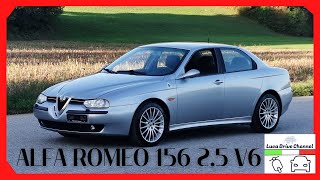 ALFA ROMEO 156 25 V6 24V BUSSO  IS IT THE LITTLE BROTHER OF THE 156 GTA [upl. by Eidok]