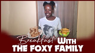 BREAKFAST WITH THE FOXY FAMILY AT THE FOXY RESIDENCE  THE FOXY FAMILY [upl. by Thirza147]