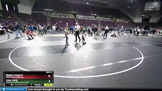 59 Lbs Quarterfinal  Ryan Conaty Pikes Peak Warriors Vs Ean Vigil Chatfield Wrestling Club Cbaa [upl. by Akeemahs997]