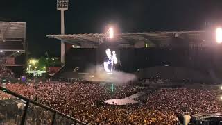 COLDPLAY Live Brussels 05082022  Magic  Chris sing in flemish 😁   King Baudouin Stadium [upl. by Yrallih]