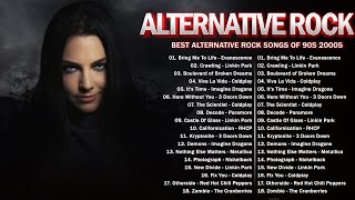 Alternative Rock Of The 2000s  Linkin park Creed AudioSlave Hinder Evanescence Nickelback [upl. by Lainahtan]