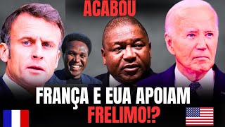 URGENTE FRANÇA E ESTADOS UNIDOS ESTÃO A FAVOR DA FRELIMO [upl. by Varien]