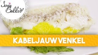 KABELJAUW VENKEL  Sonja Bakker recept [upl. by Rudolf552]