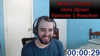 Neko ni Tensei shita Ojisan The Old Man Who Was Reincarnated as a Cat Episode 1 Reaction  ANIME [upl. by Atnim185]