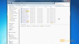 Fahnden Sie nach bestimmten Dateien in Windows 7  TUTORIAL [upl. by Ahsiloc671]