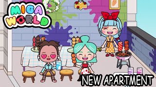 Miga Town My World  NEW Street amp more furniture your new Street amp apartment [upl. by Elladine]