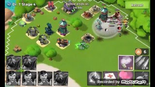 Drt stage 4 level 48 boom beach how to attack drt [upl. by Bohaty869]