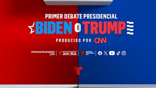 Primer debate presidencial Biden o Trump [upl. by Annola]