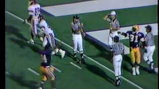 1989 Lenoir Rhyne College football at Western Carolina Pt 3 [upl. by Adianez]