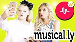 Trying Musically Transitions w JoJo Siwa [upl. by Ayeka]