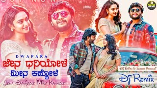 Jena Dvaniyole Mina Kannole  ಜೇನ ಧ್ವನಿಯೋಳೆ ಮೀನ ಕಣ್ಣೋಳೆ  Insta Trending Song Edm Mix Kannada song [upl. by Boru835]