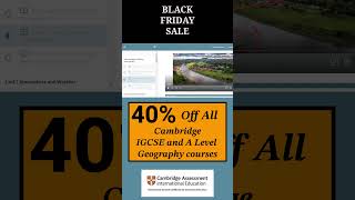 40 off all Cambrdige courses cambridgesystem igcse gcse alevels alevelgeography igcsemaths [upl. by Hi]