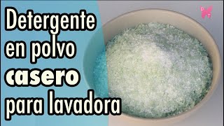 Cómo hacer detergente en polvo casero para la lavadora [upl. by Thompson]