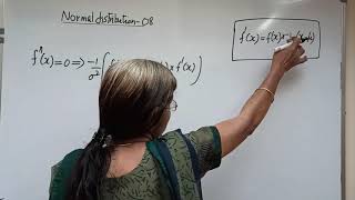 Normal Distribution08 Points of Inflexion [upl. by Elleunamme602]