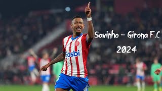 Savinho is An Electric Left Winger  Skills  Goals  Assists  2024 [upl. by Lleder]