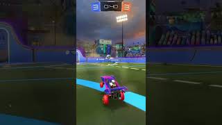 Super Close Rocket League Game [upl. by Eanert594]