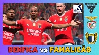 BENFICA vs FAMALICÃƒO  Portuguese Primeira Liga 202324 [upl. by Tanhya]