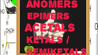 Anomers And Epimers [upl. by Ayekel595]