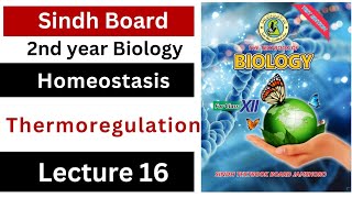 Thermoregulation  homeostasis  class 12 biology Sindh board New book [upl. by Naomi451]