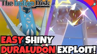 EASY Shiny DURALUDON Exploit in Pokemon Indigo Disk [upl. by Aitnauq]